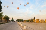 Hot Air balloons Roman city of Hierapolis in Pamukkale Turkey  (4)